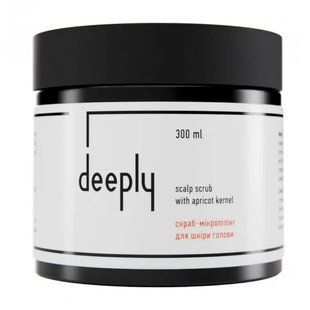 Скраб-мікропілінг для шкіри голови Deeply Scalp Scrub with Apricot Kernel (300 мл) 1463 фото