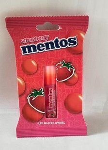 Mentos Strawberry Lip Gloss Swirl 1423 фото
