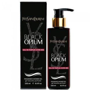Парфумований гель для душу Yves Saint Laurent Black Opium Over Red Fragrance Shower Gel 250мл. 952 фото