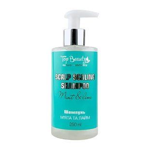 Top Beauty Scalp Scaling Shampoo Шампунь для глибокого очищення шкіри голови М&rsquo;ята та Лайм, 250 мл 808 фото