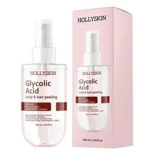 Відлущуючий пілінг для шкіри голови з гліколевою кислотою Hollyskin Glycolic Acid Scalp & Hair peeling, 100 мл 538 фото