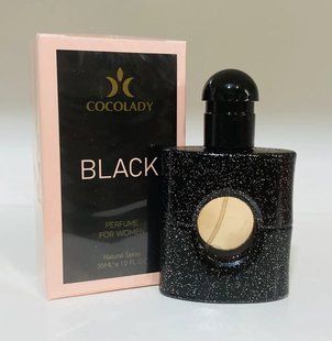 Парфумована вода для жінок Cocolady Black 30 мл 1213 фото