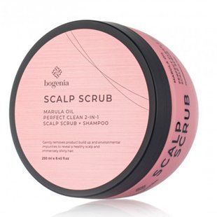Скраб для шкіри голови з олією марула BOGENIA SCALP SKRUB MARULA OIL 250 мл 530 фото