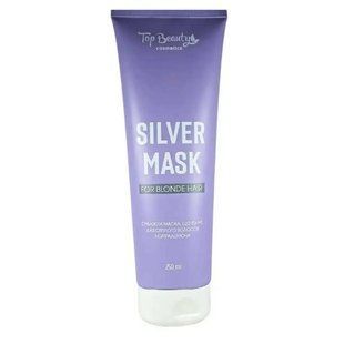 Срібляста маска Top Beauty Silver Mask для нейтралізації жовтизни волосся 250 мл 1202 фото